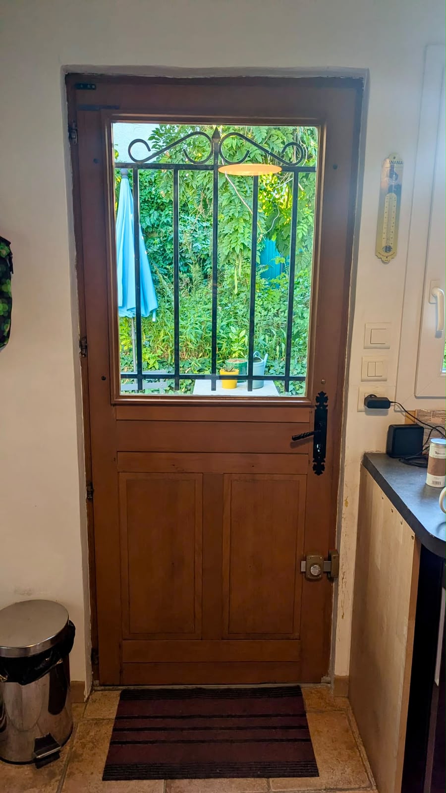 Ancien bloc-porte avant remplacement Sèvres