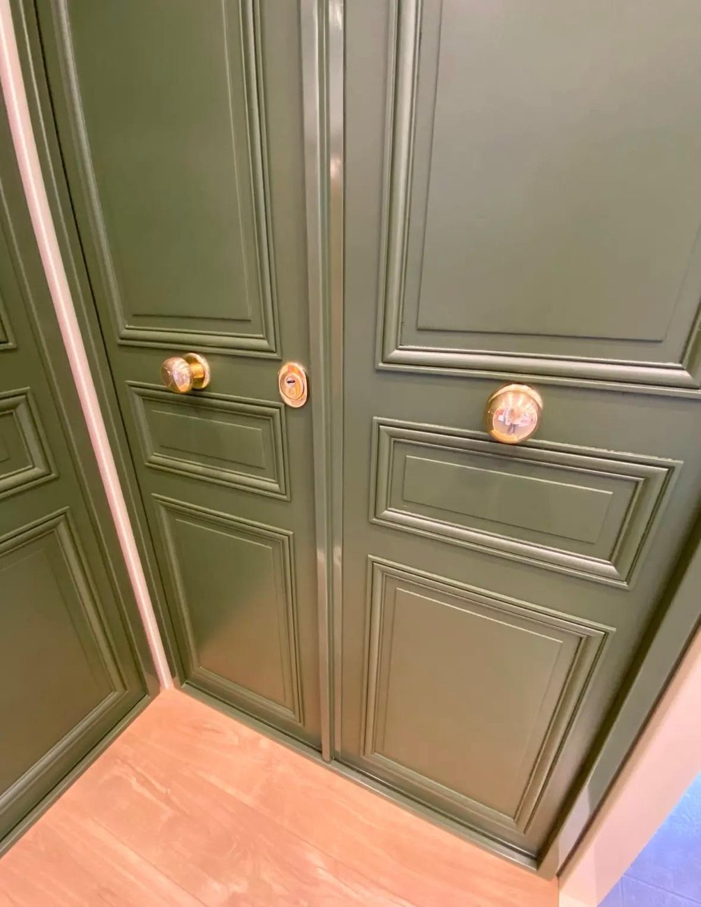Blindage discret sur portes haussmanniennes — serrurier, intervention Paris